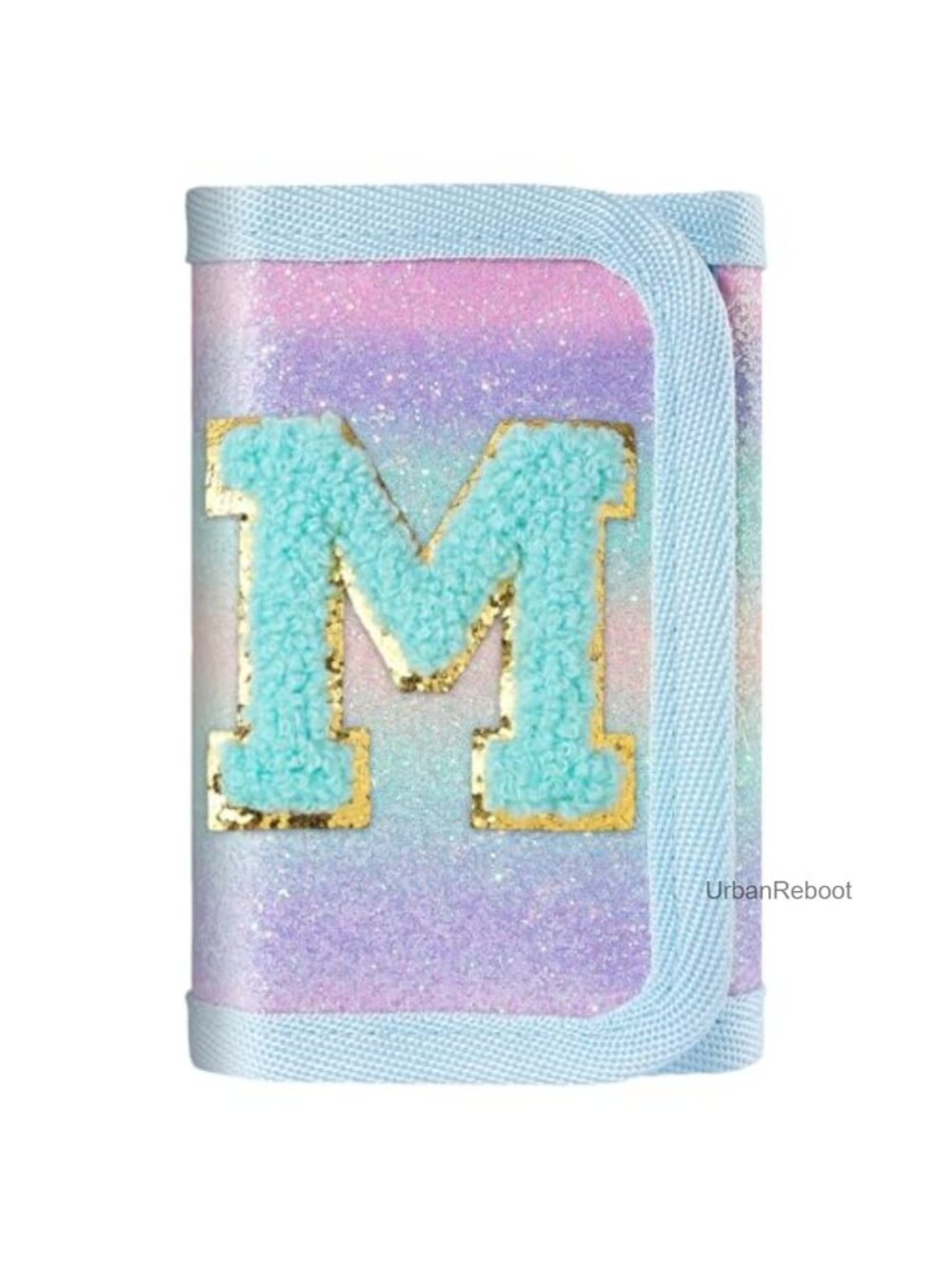 sundee Kids Girls Small Trifold Wallet with Magic Sticker and Zipper Pocket